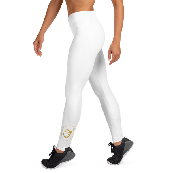 Yoga Leggings - Gold Logo