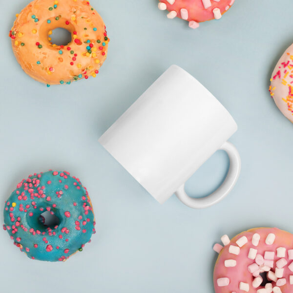 White glossy mug - Image 3