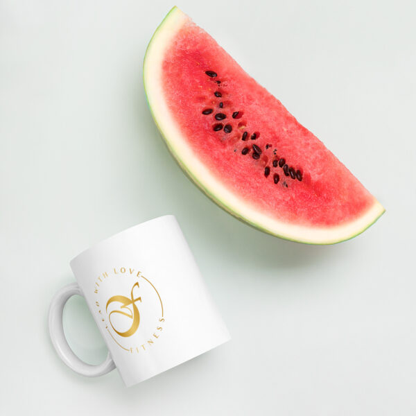 White glossy mug - Image 5