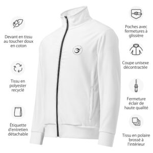 Unisex track jacket