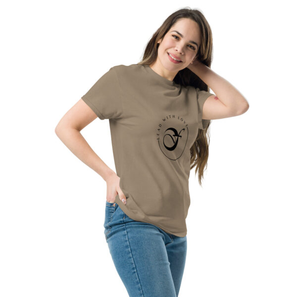 Unisex classic "Lead with Love" tee - Image 32