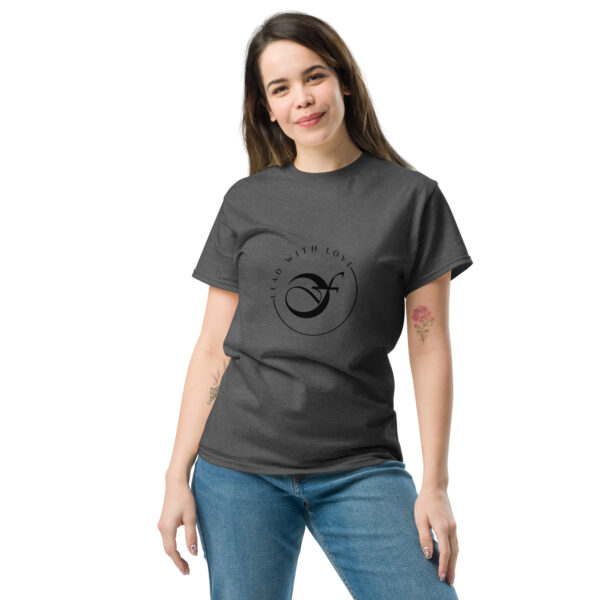 Unisex classic "Lead with Love" tee - Image 34
