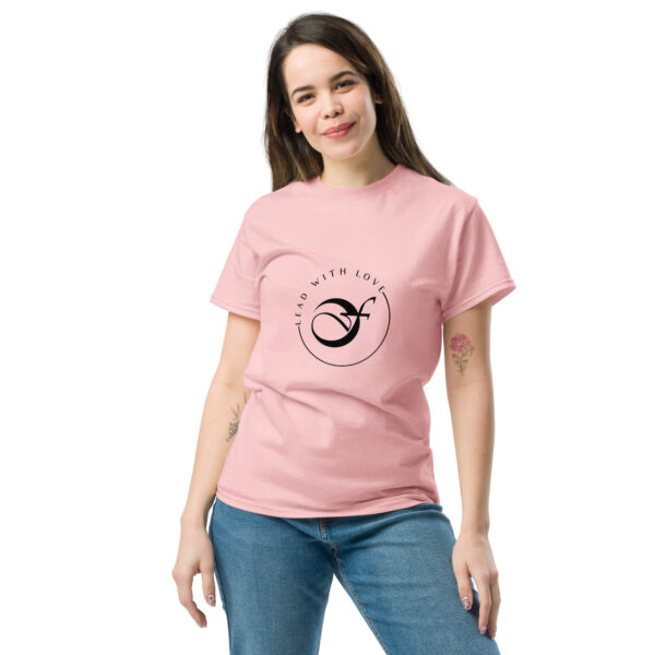 Unisex classic "Lead with Love" tee - Image 14