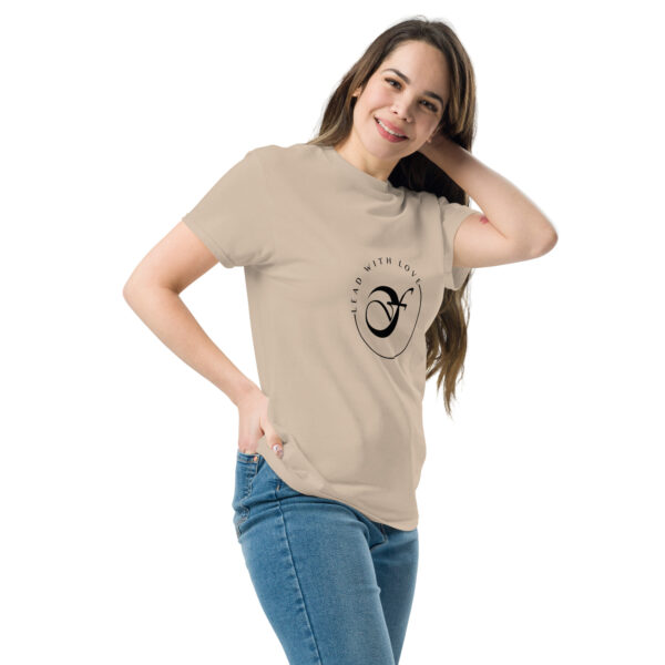 Unisex classic "Lead with Love" tee - Image 27