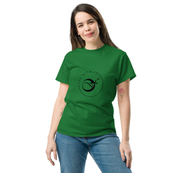 Unisex classic "Lead with Love" tee - Image 39