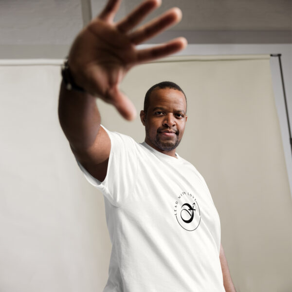 Unisex classic "Lead with Love" tee - Image 9