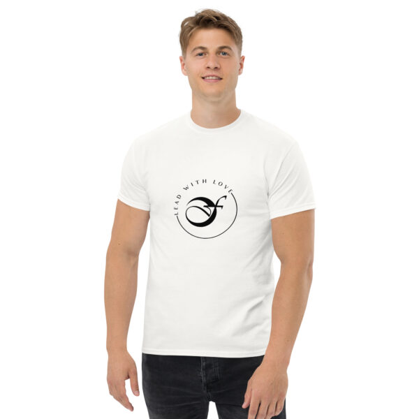 Unisex classic "Lead with Love" tee - Image 23